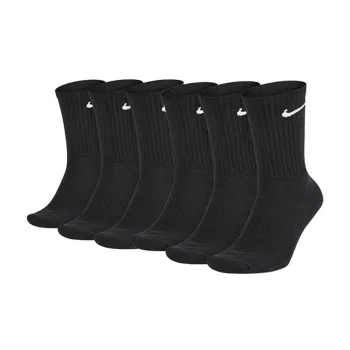 Nike Mid Calf Socks Unisex Combo Set Black