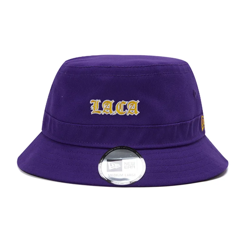 New Era Polyester Bucket Hats Unisex Purple-1