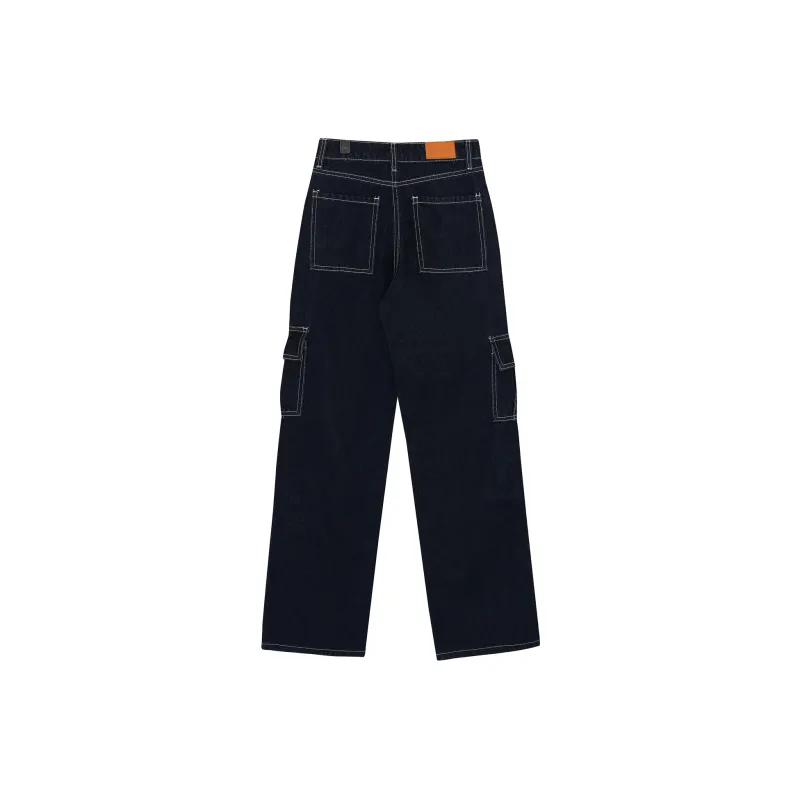 LKOD Straight Jeans Unisex Blue-1