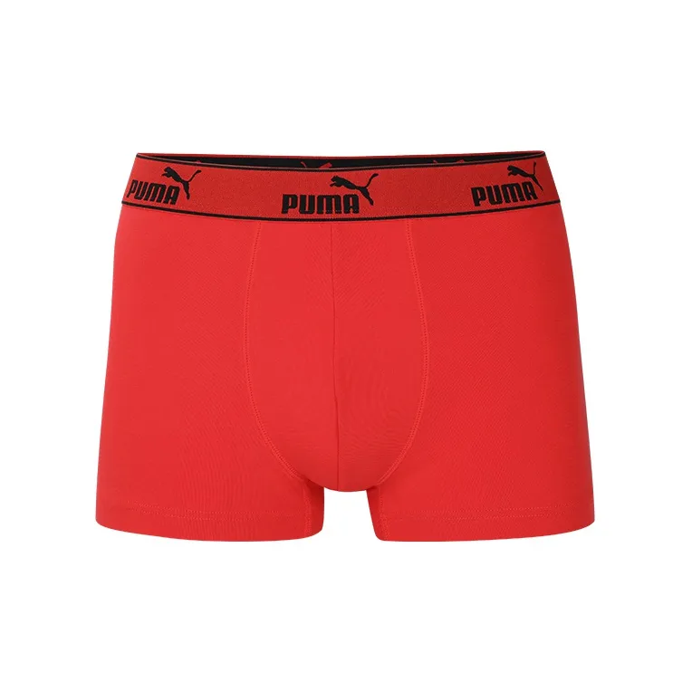 PUMA Underpants Men's Combo Set Red-1