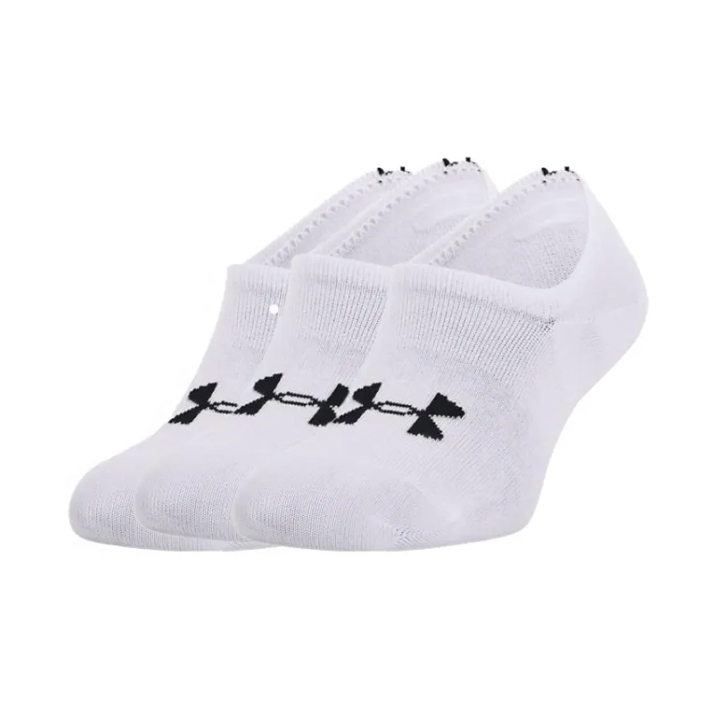 Under Armour Core Ultra Lo Ankle Socks Unisex 3 Pack White-0
