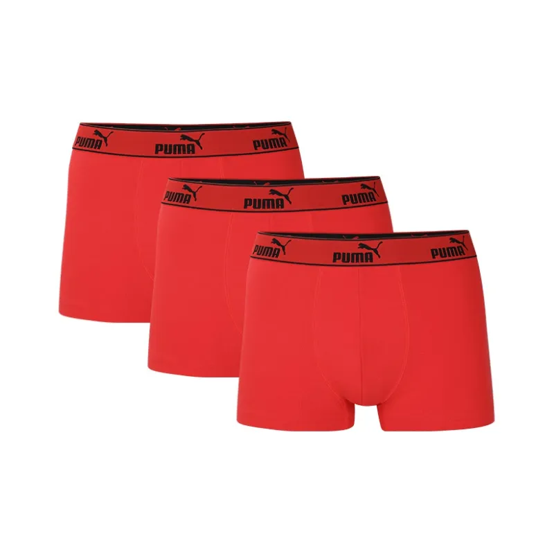 PUMA Underpants Men's Combo Set Red-0