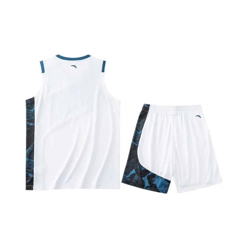 Anta Basketball Collection Basketball Apparel Set Men's Pure White-1