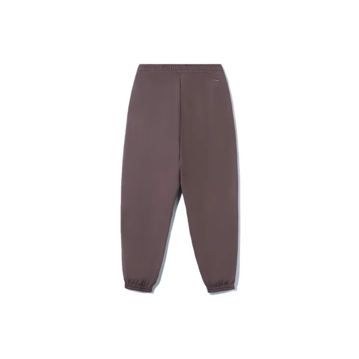 LiNing Training Series Sweatshirt Set Unisex Sparrow Brown-5