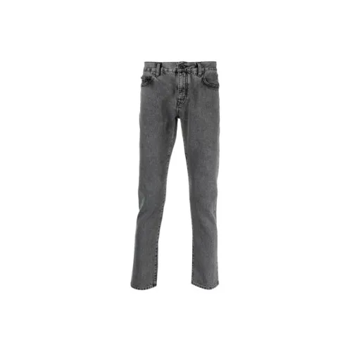 OFF-WHITE SS21 Jeans Men Gray