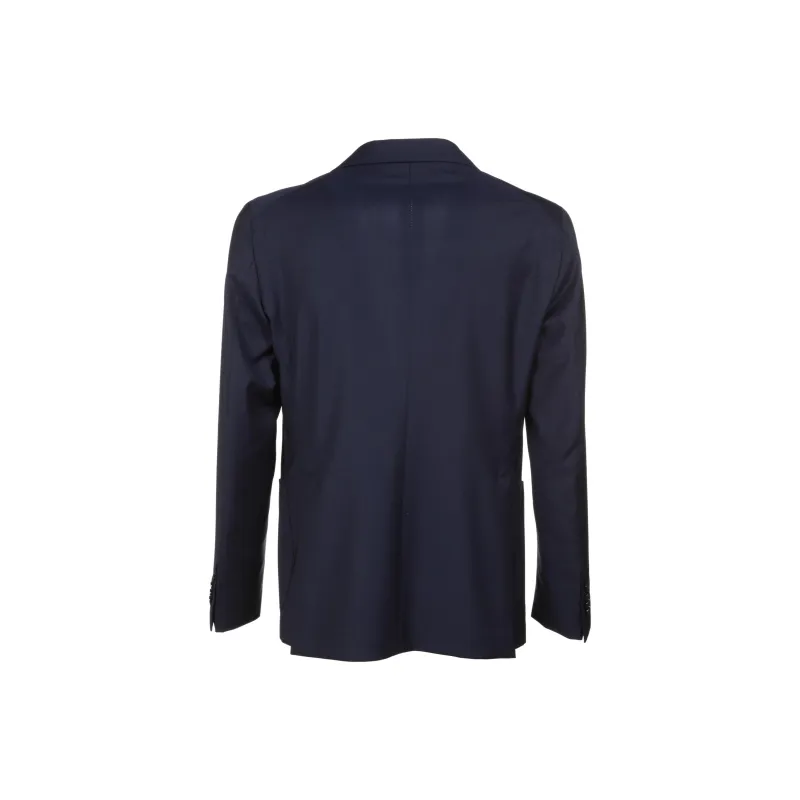 Tagliatore Business Suits Men Clothing Sets Marine Blue-1