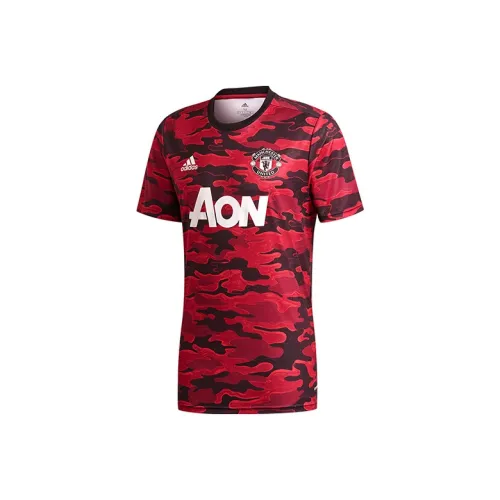 Adidas MANCHESTER UNITED THEATRE OF DREAMS Soccer Jerseys Men Red