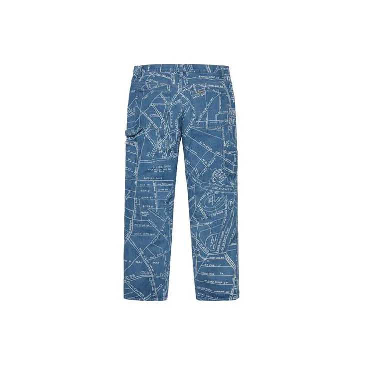 Supreme Gonz Map Denim Painter Pant-1