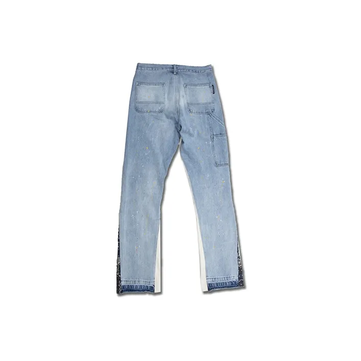M26D SS21 Flared Pants Jeans Unisex Blue-1