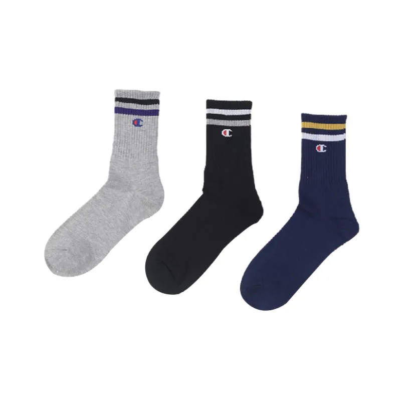 Champion Unisex Mid Calf Socks-0