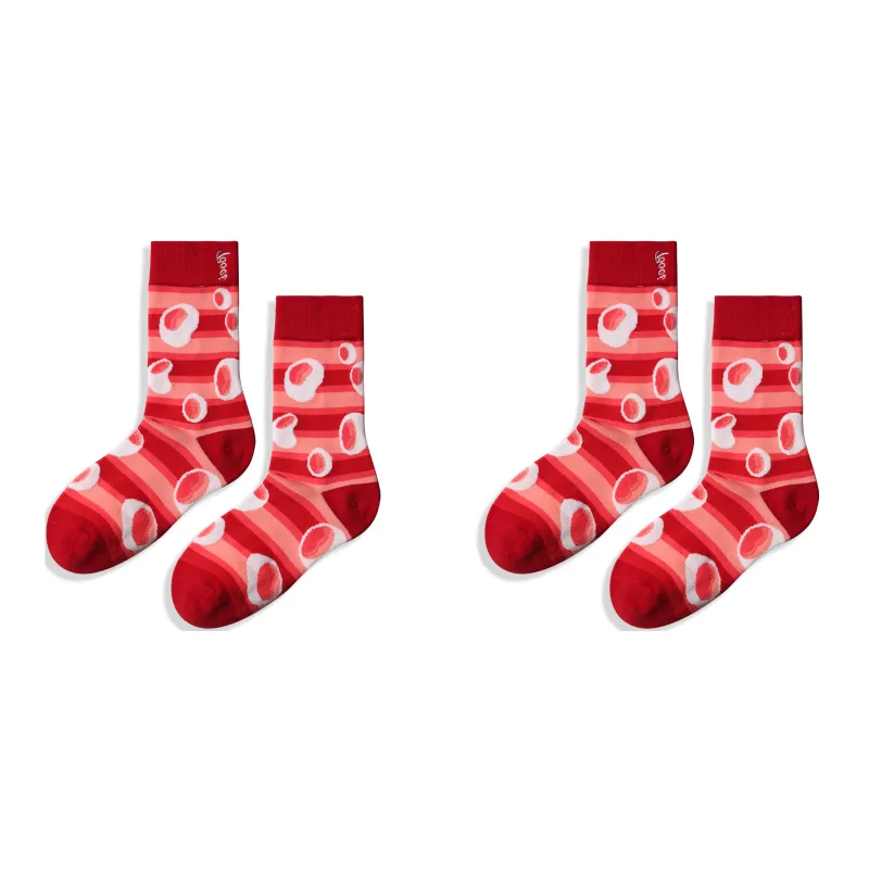 TOOCI Unisex Mid Calf Socks-4