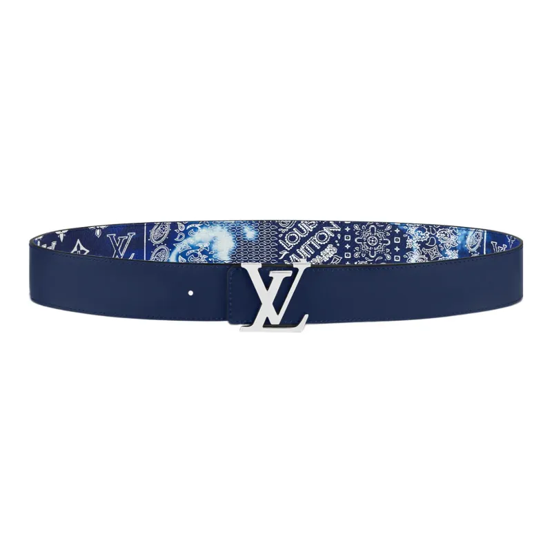 LOUIS VUITTON Lv Initials Mng Bandana 40MM Reversible Belt-1