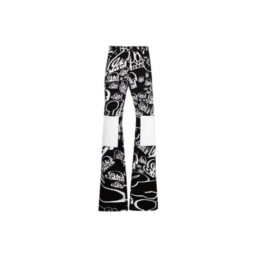 OFF-WHITE X Katsu Printed Straight-leg Jeans