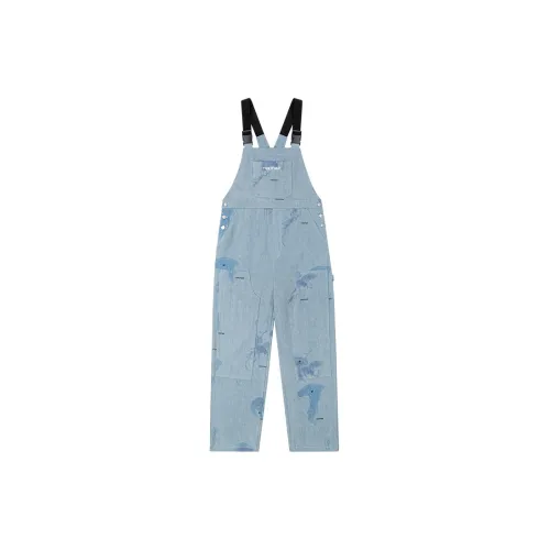 CANOTWAIT_ Overalls Unisex Denim Blue