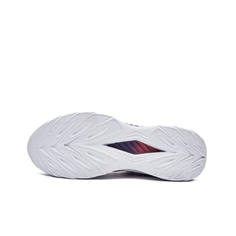 Erke Low Top Running Shoes Men's White Green-3