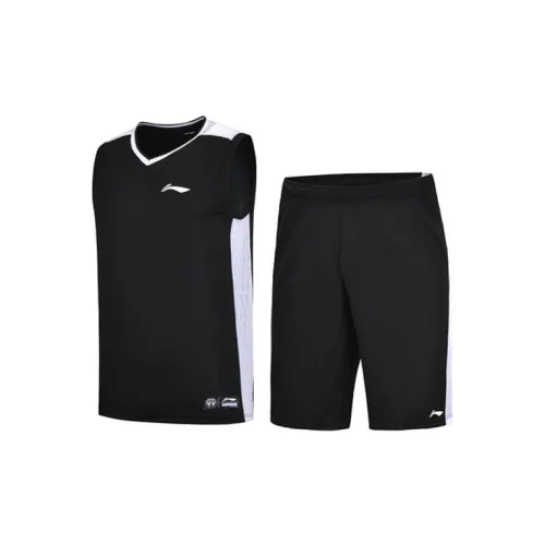 LINING Sports Basketball Collection Casual Sportswear Men Black