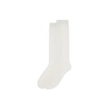 FENDI Men's FW21 Logo Knitting Socks 1 Packs White