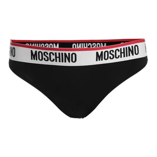 MOSCHINO Wmns Underwear Logo Cotton Briefs Black