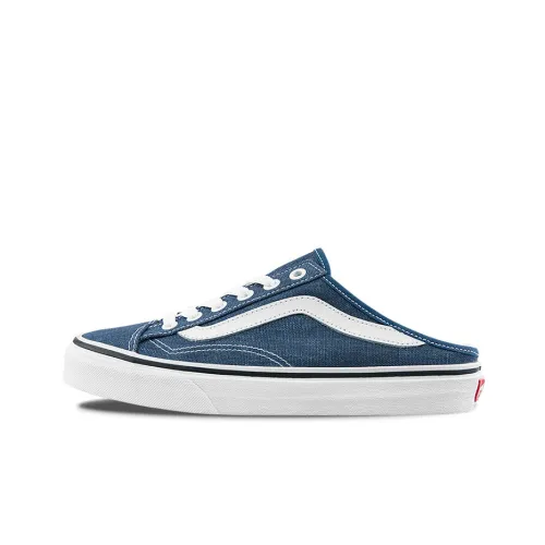 Vans Style 36 Skateboard Shoes Unisex Low-Top Denim Blue/White