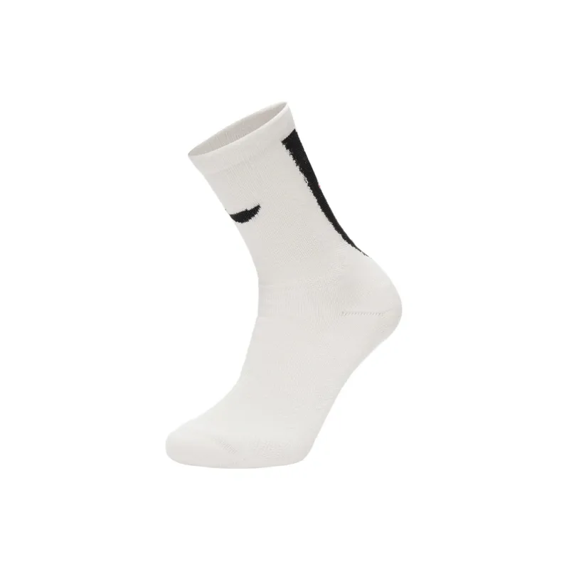 LiNing Sports Basketball Collection Knee High Socks Men's Men's White-2