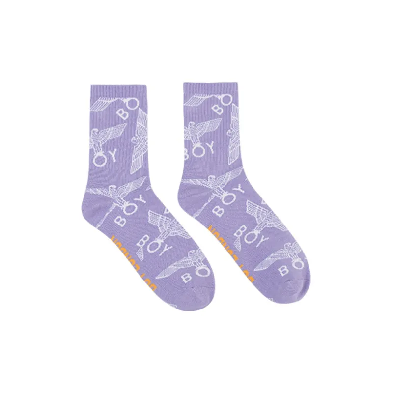 Boy London Unisex Knee-high Socks-0