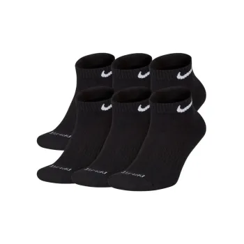 Nike Ankle Socks Men's 6 Pack Black