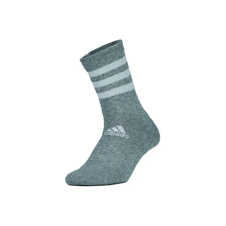 Adidas Knee-High Socks Unisex Black White Gray-4