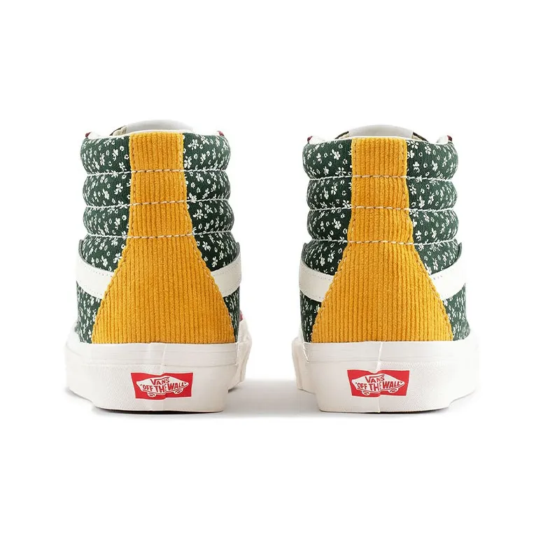 Vans Style 38 Cozy Skateboarding Shoes Unisex Green Red-3
