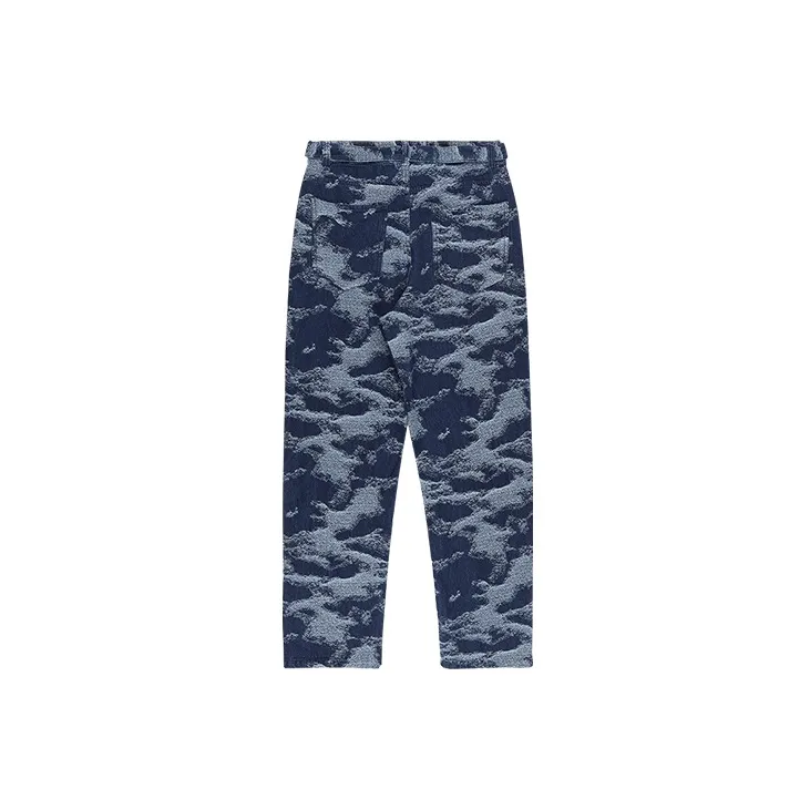 XINYINSU Jeans Unisex Blue-1