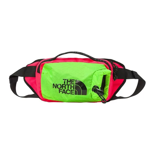 THE NORTH FACE Durable Fabric Fanny Pack Regular Unisex Red & Green