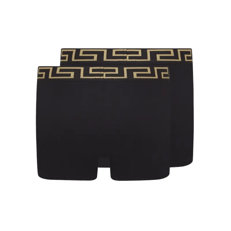 VERSACE Greca Border Boxers 'Black'-1