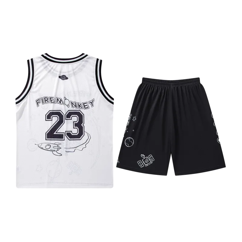 FireMonkey Astronaut Collection Basketball Suit Unisex-7