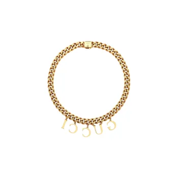 GUCCI Script Necklace