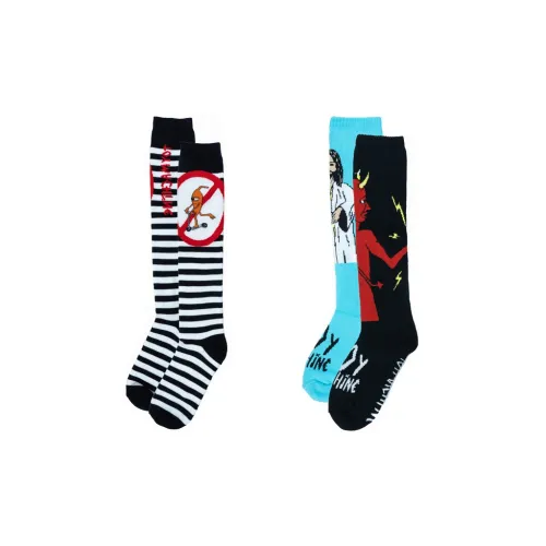 Toy Machine Men Mid-Calf Socks