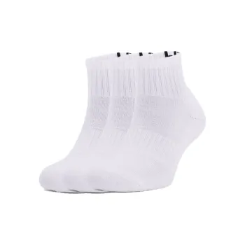 Under Armour Ankle Socks Unisex 3 Pack White
