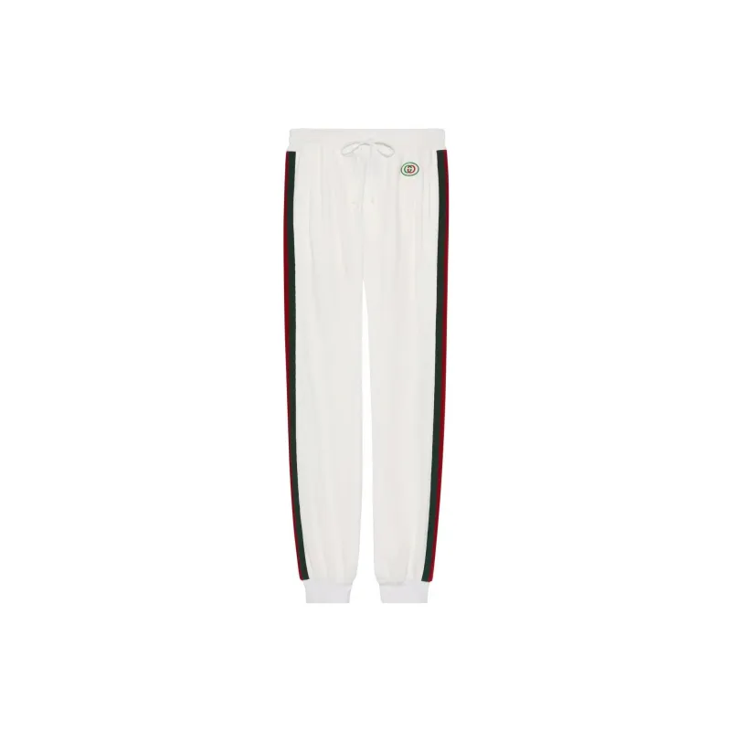GUCCI SS23 Knitted Sweatpants Women's White-2
