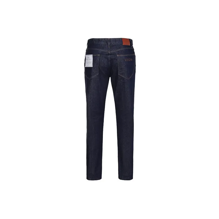 Zzegna FW21 Jeans Men's Dark Blue-1