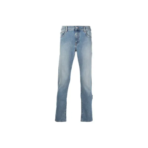 OFF-WHITE SS21 Jeans Men Blue