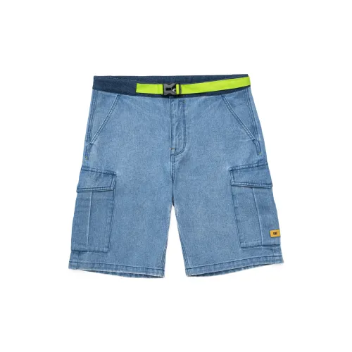 CAT Denim Shorts Men Light Blue