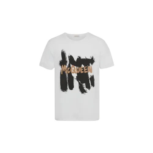 Alexander McQueen T-Shirts Men White