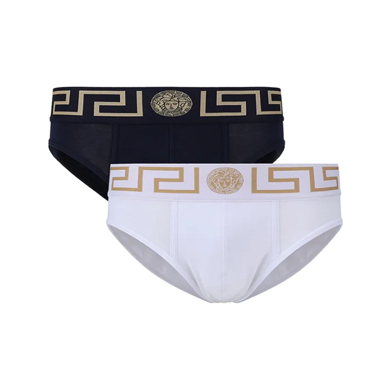 VERSACE Greca Medusa Head 3 Pack Briefs-0