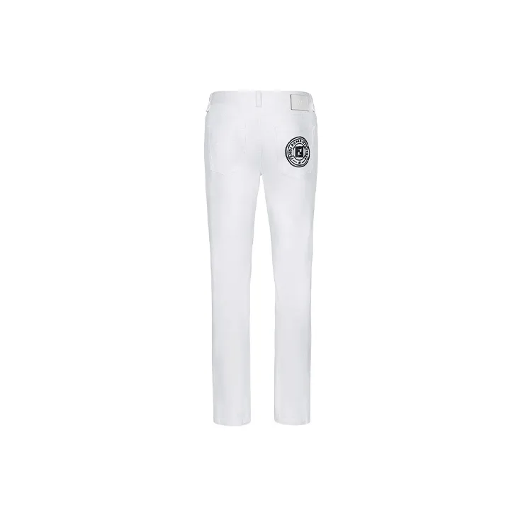 FENDI Jeans Men White-1