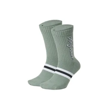 Jordan Mid Calf Socks Unisex Seaweed Green