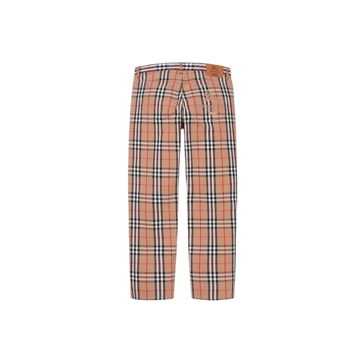 Supreme Burberry Regular Jean-3