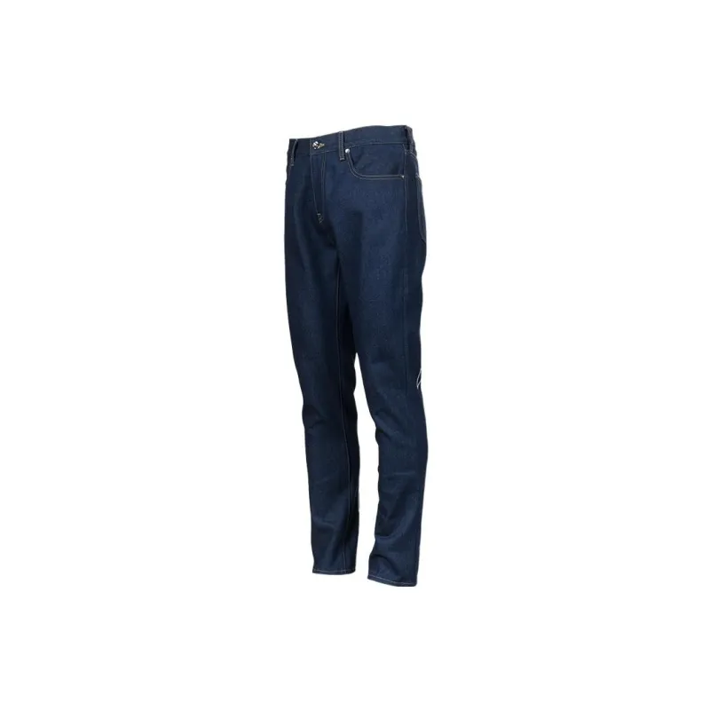 OFF WHITE Diag Stripe Printed Skinny Jeans-2