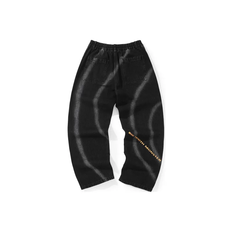 BIRDTALK Jeans Unisex Black-1