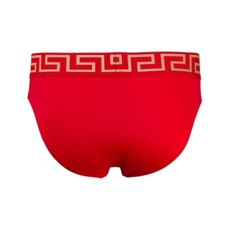 VERSACE Greca Border Swim Briefs-1