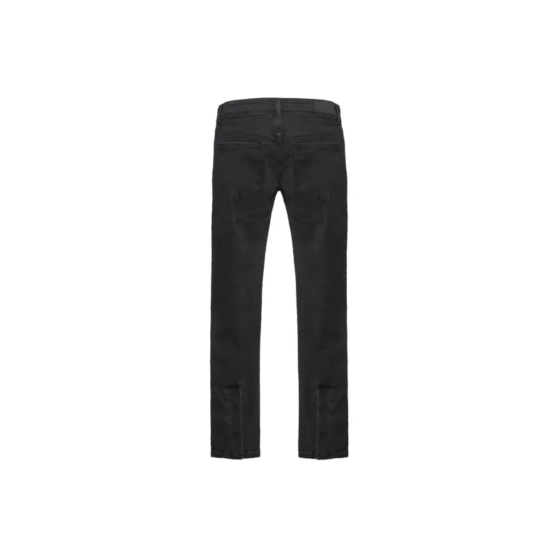 P.M.W FW21 Straight Jeans Men's Black-1