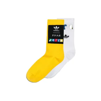 Adidas Originals x PIKESI LIANMINGKUAN Mid Calf Socks Unisex White/Yellow