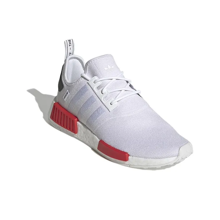 Adidas Originals Nmd R1 White Vivid Red-2